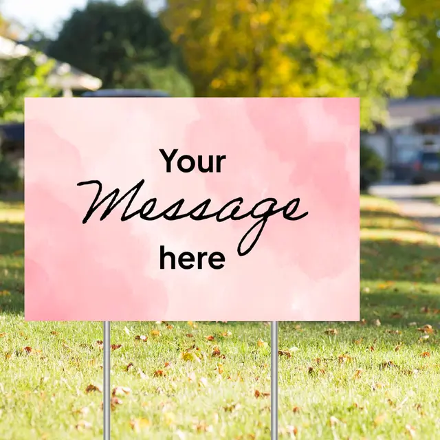 Custom Yard Signs view 5