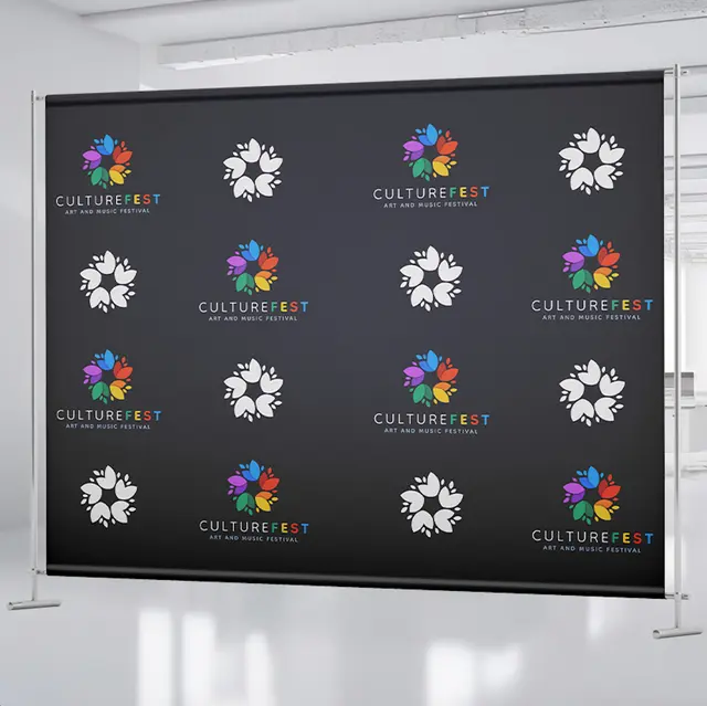 Custom Step and Repeat Banners view 6