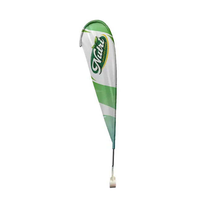 Custom Clip Tear Drop Flags view 4