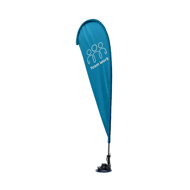 Custom Suction Tear Drop Flags view 4