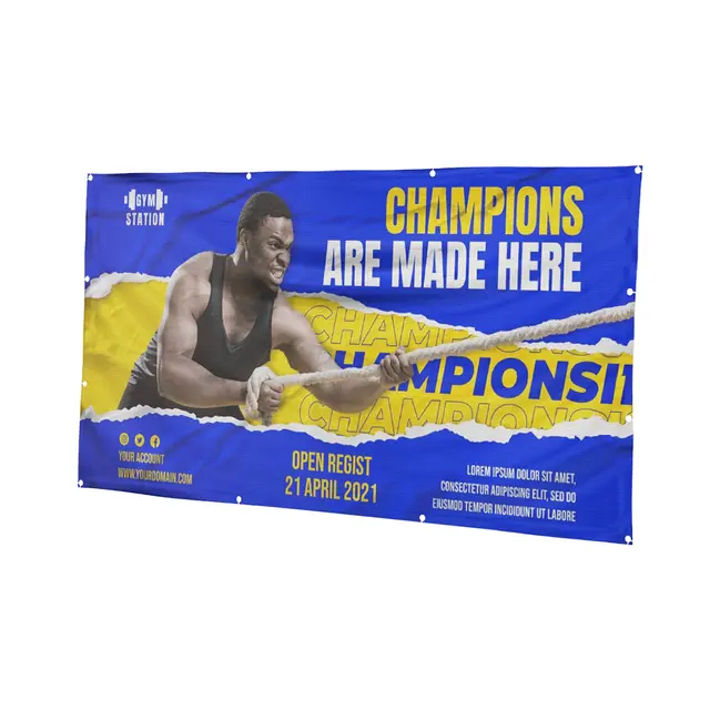 Custom Fence Banners view 3