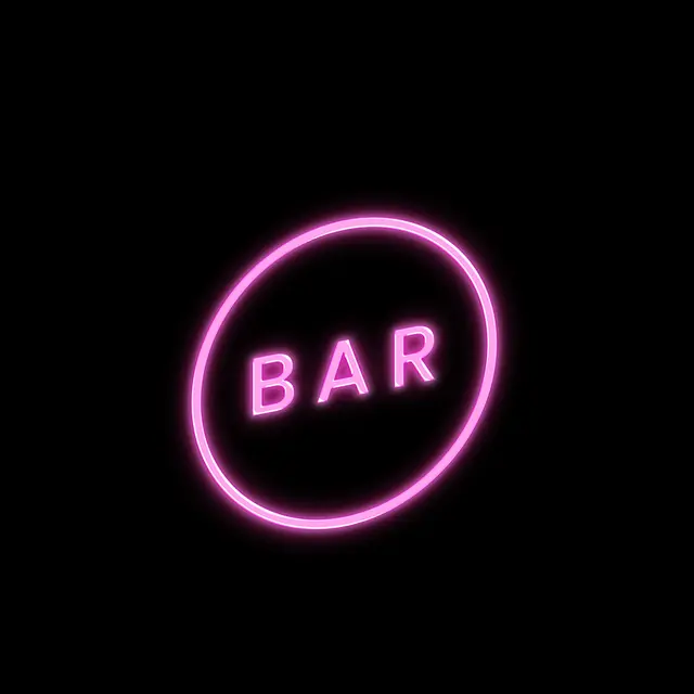Bar Circle Neon Signs view 3