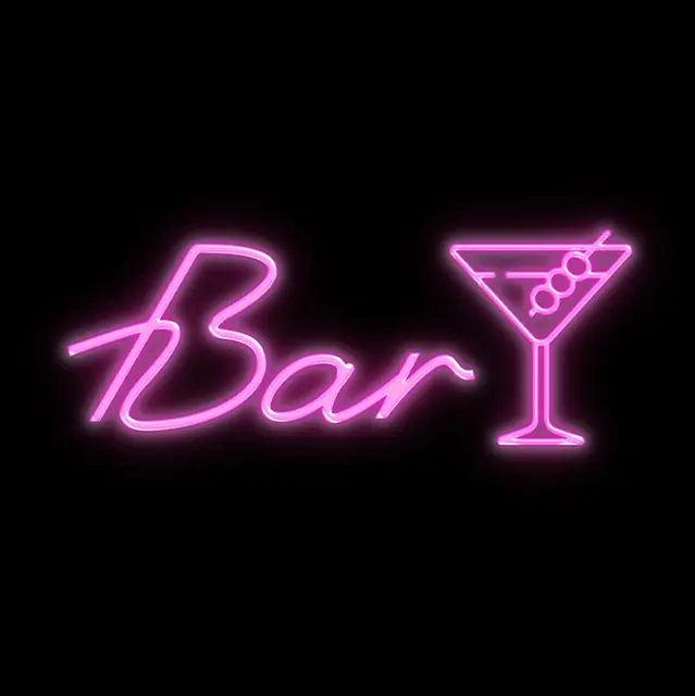 Bar Martini Neon Signs view 1