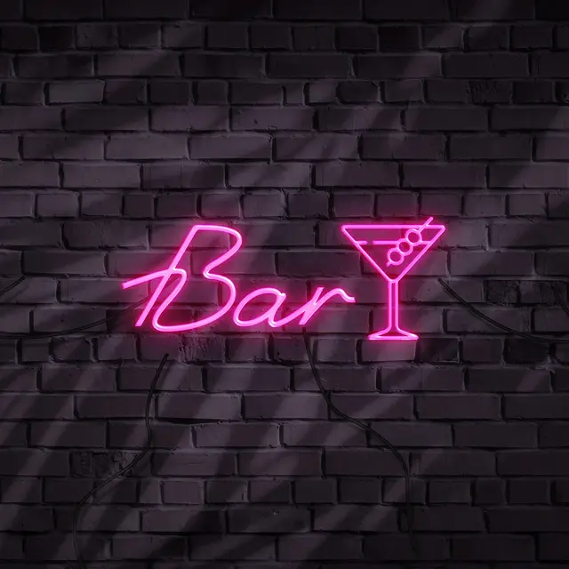 Bar Martini Neon Signs view 5