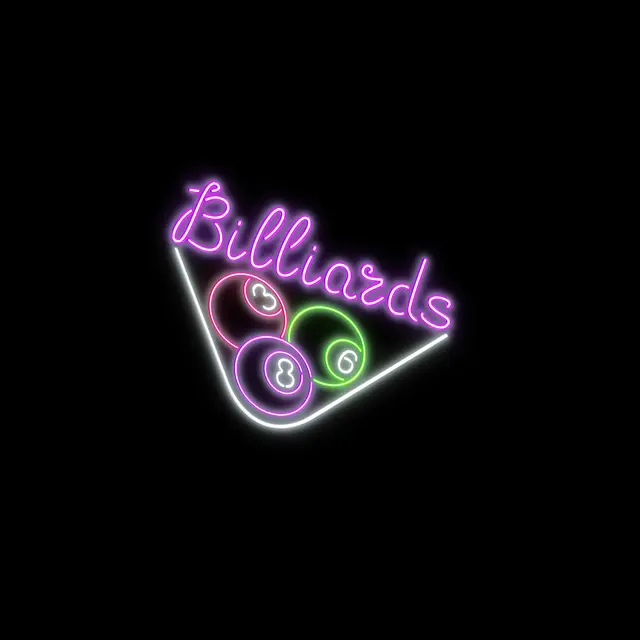 Billiards Neon Signs view 4