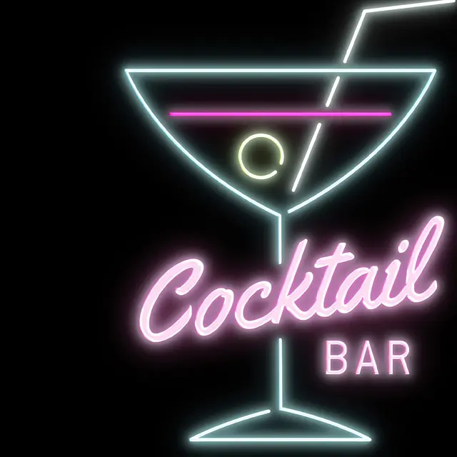 Cocktail Bar Neon Signs view 2