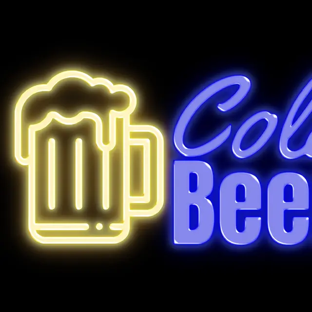 Cold Beer Neon Signs view 2