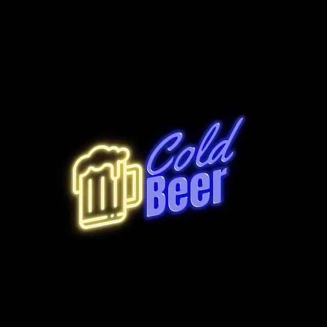 Cold Beer Neon Signs view 3