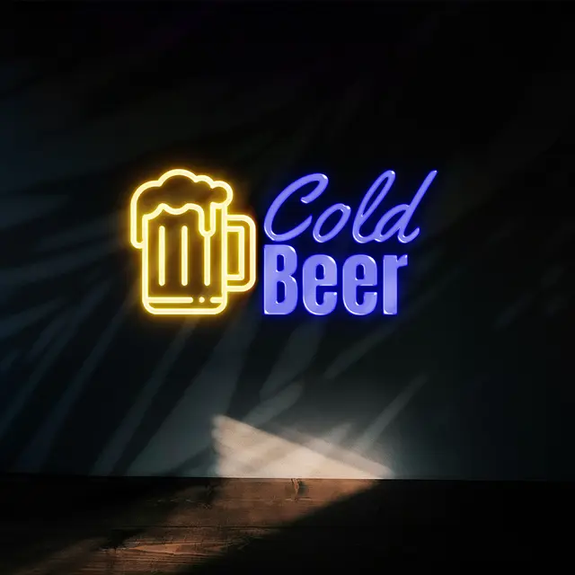 Cold Beer Neon Signs view 4