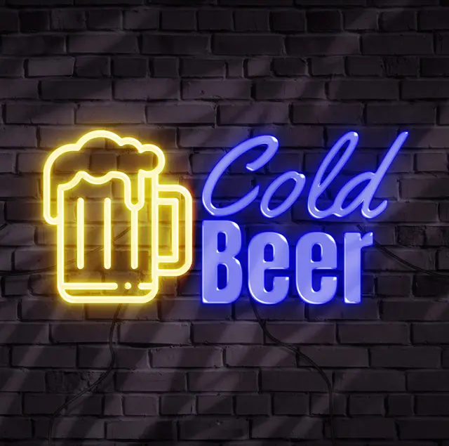 Cold Beer Neon Signs view 5