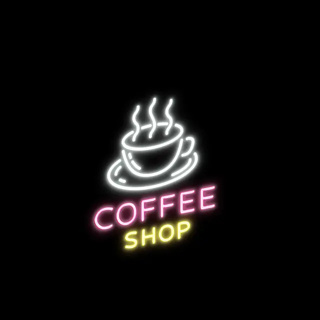 Coffee Shop Neon Signs view 3