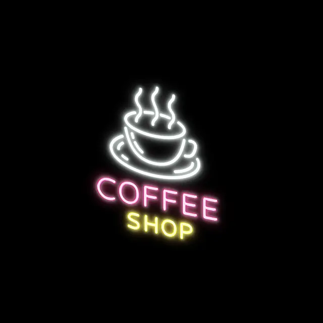 Coffee Shop Neon Signs view 4