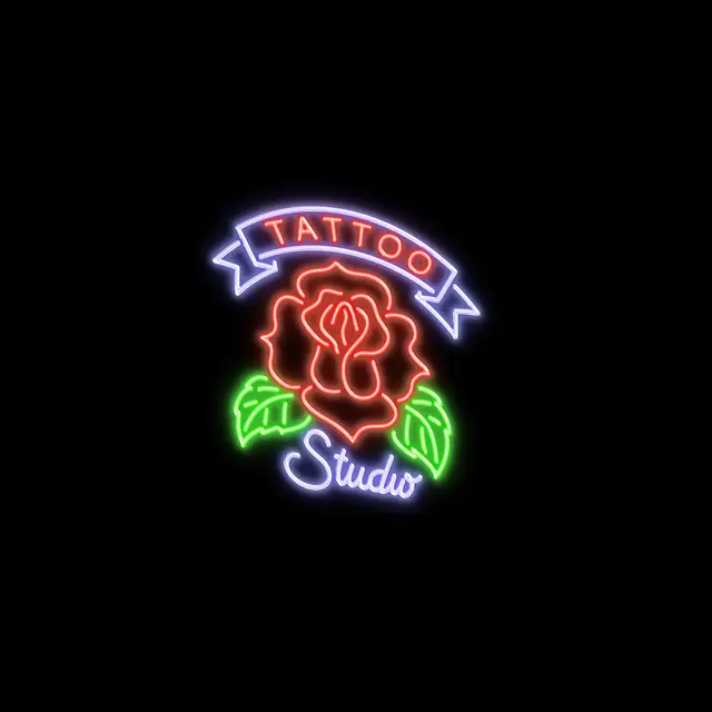 Tattoo Studio Neon Signs view 4