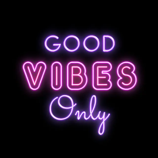 Good Vibes Only Neon Signs view 1