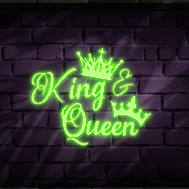King & Queen Neon Signs view 5