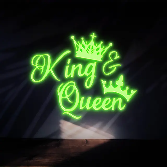 King & Queen Neon Signs view 6