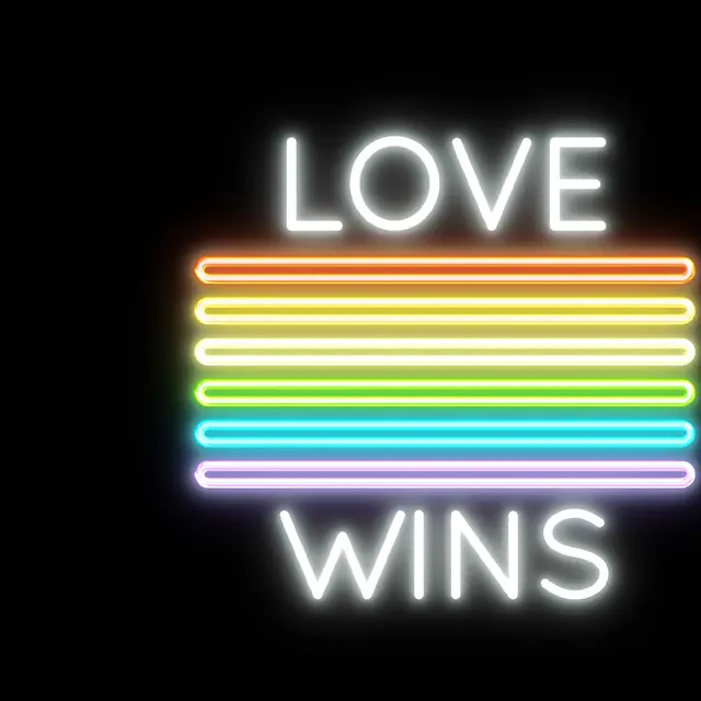Love Wins Neon Signs view 2
