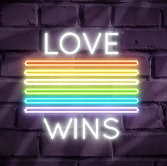 Love Wins Neon Signs view 5