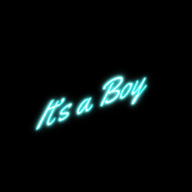 It’s a Boy Neon Signs view 3