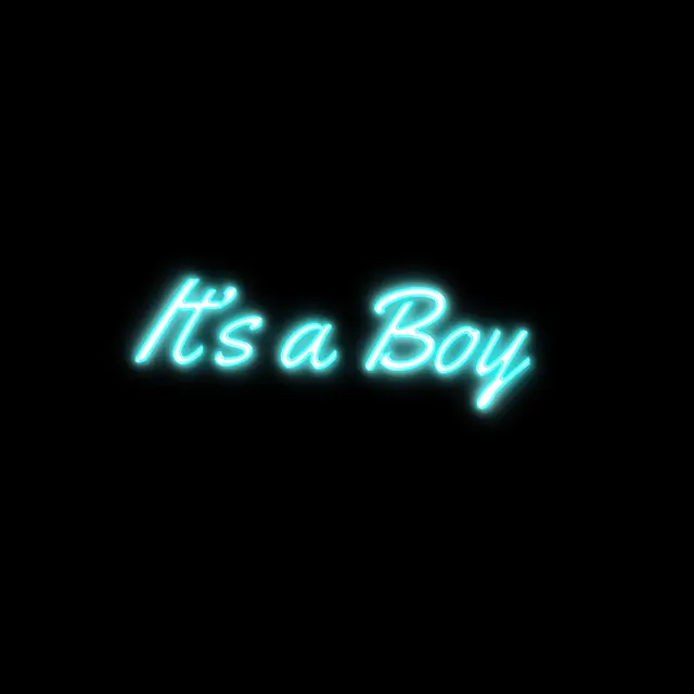 It’s a Boy Neon Signs view 4