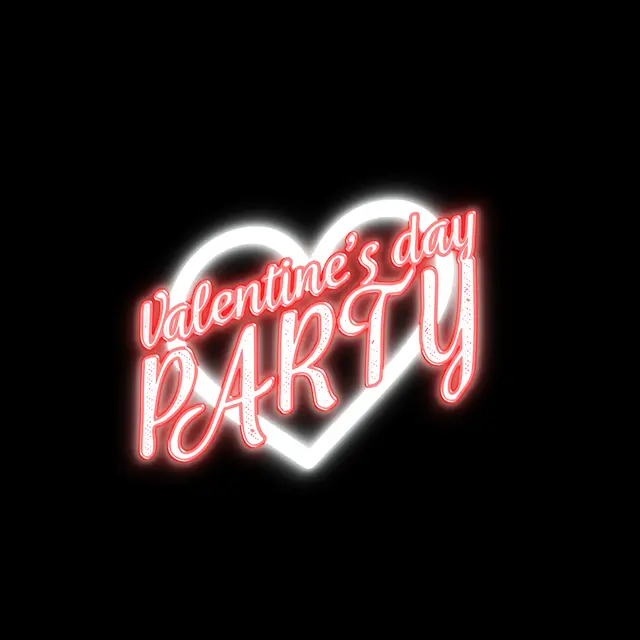 Valentines Day Party Neon Signs view 3