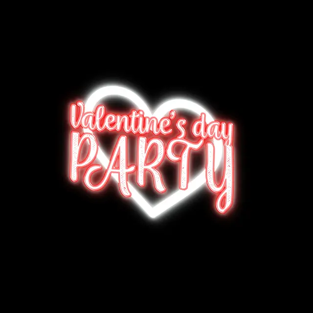 Valentines Day Party Neon Signs view 4