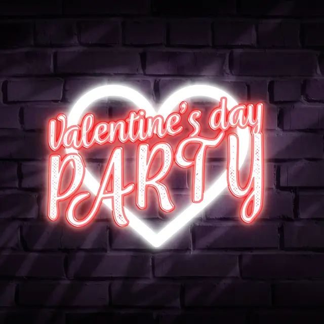 Valentines Day Party Neon Signs view 5