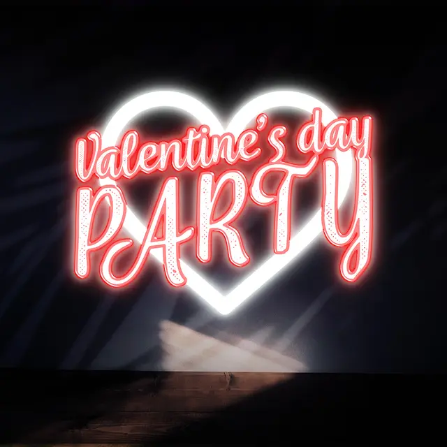 Valentines Day Party Neon Signs view 6
