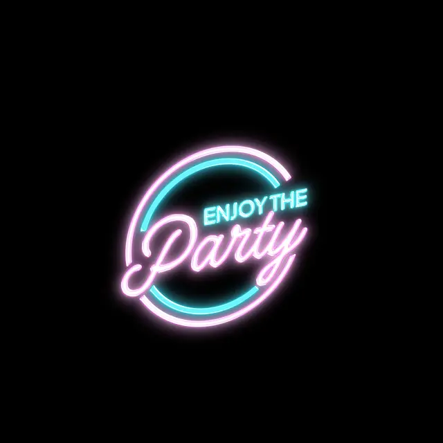 Enjoy the Party Neon Signs view 3