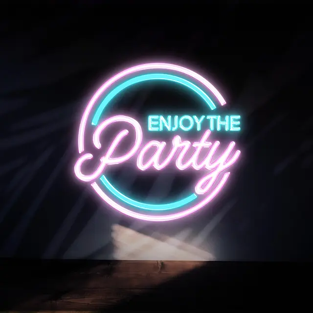 Enjoy the Party Neon Signs view 4