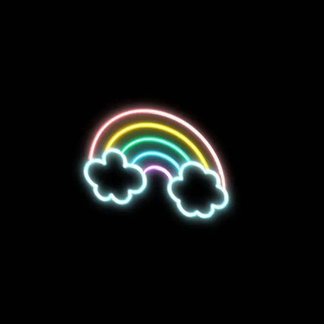 Rainbow Neon Signs view 4
