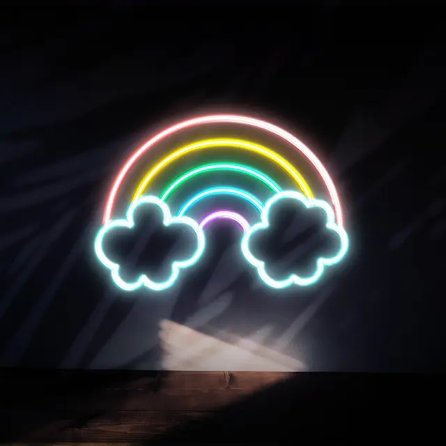 Rainbow Neon Signs view 6