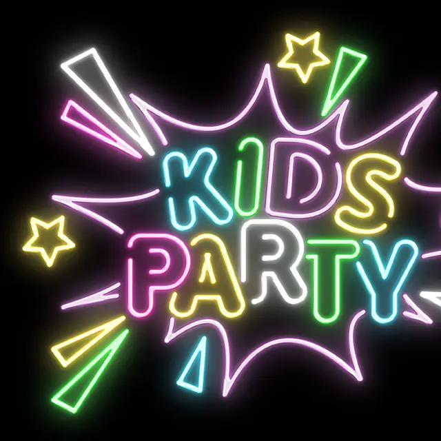 Kids Party Neon Signs view 2
