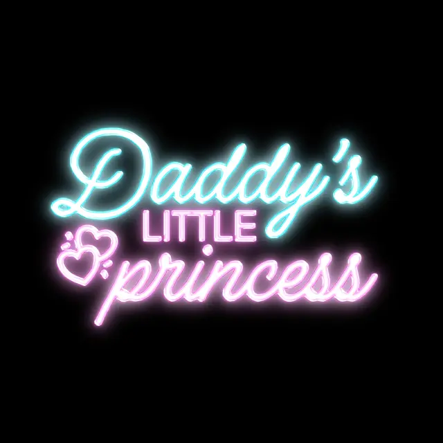 Dads Little Princess Neon Signs view 1