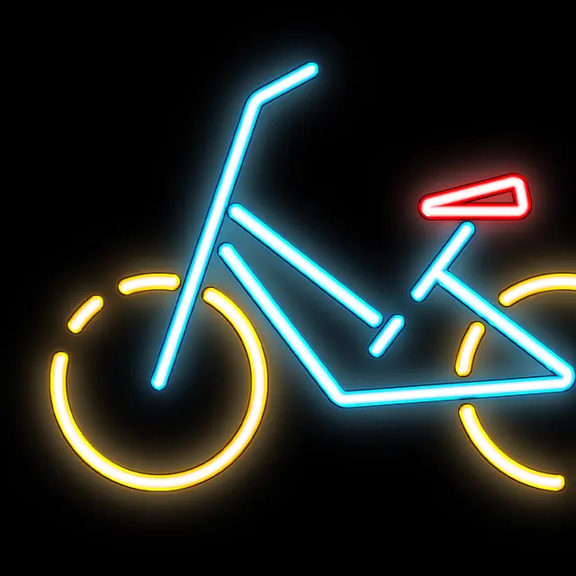 Bicycle Neon Signs view 2