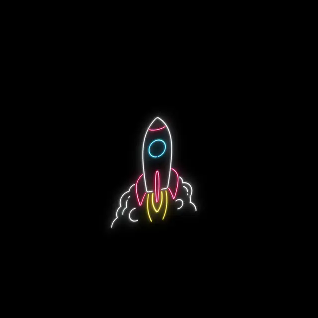 Rocketship Neon Signs view 3