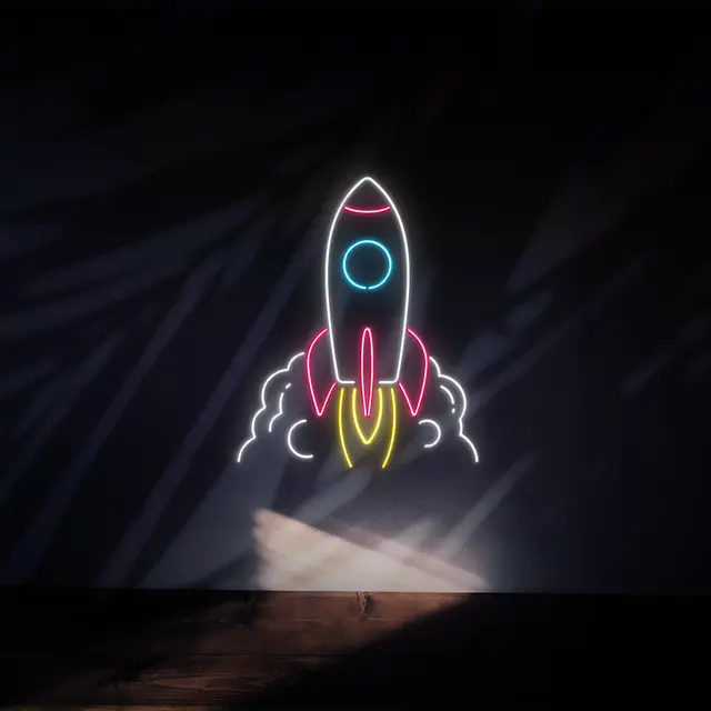Rocketship Neon Signs view 6