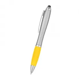 Silver with Yellow Trim