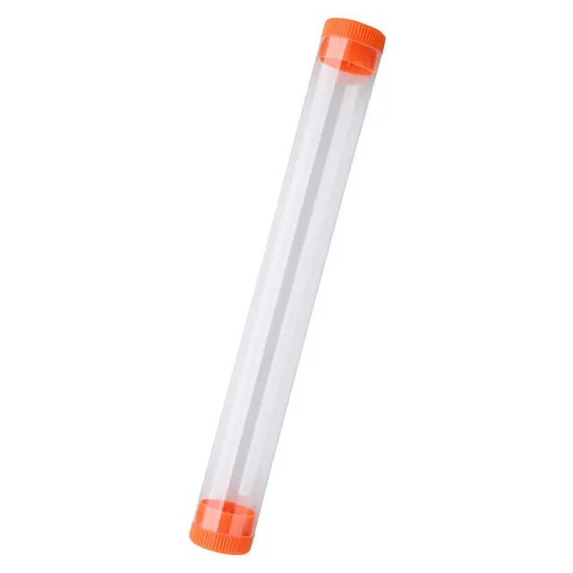 Clear Tube with Orange Trim (Inserted)