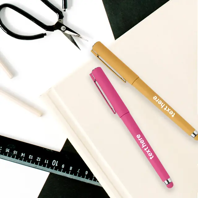 Jazzy Gel Pens with Stylus view 6