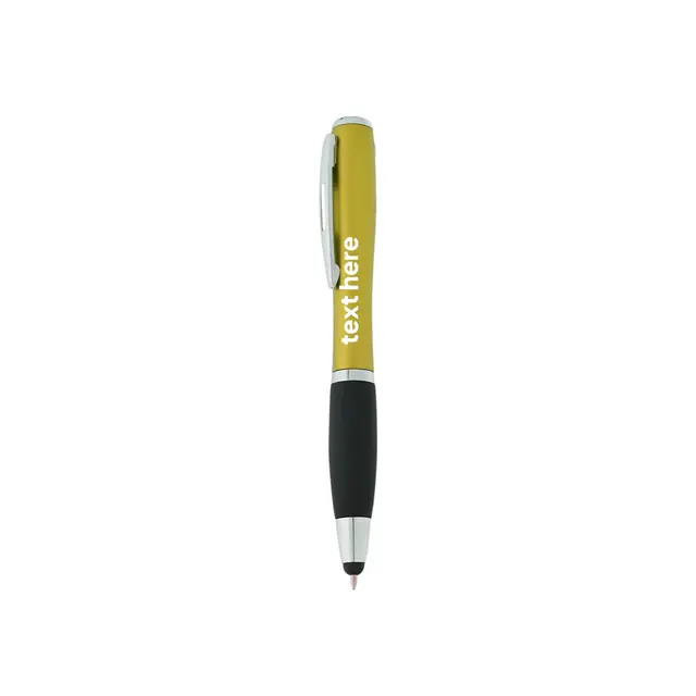 Curvaceous Stylus Ballpoint With Light Pens view 2