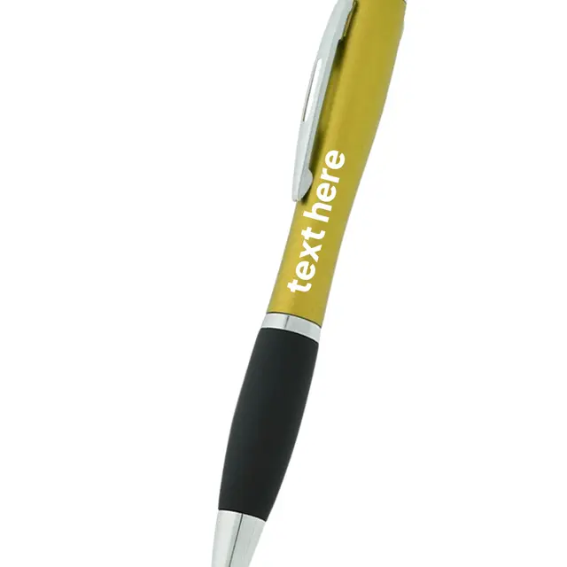 Curvaceous Stylus Ballpoint With Light Pens view 3
