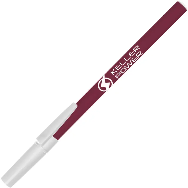 Burgundy / White