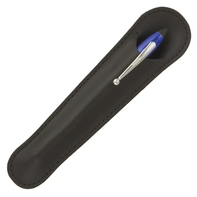 Black Leatherette Pouch
