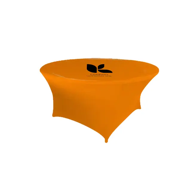Round Stretch Spandex Table Covers view 8