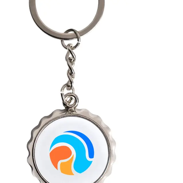 Bottle Cap Bottle Opener Keychains view 3