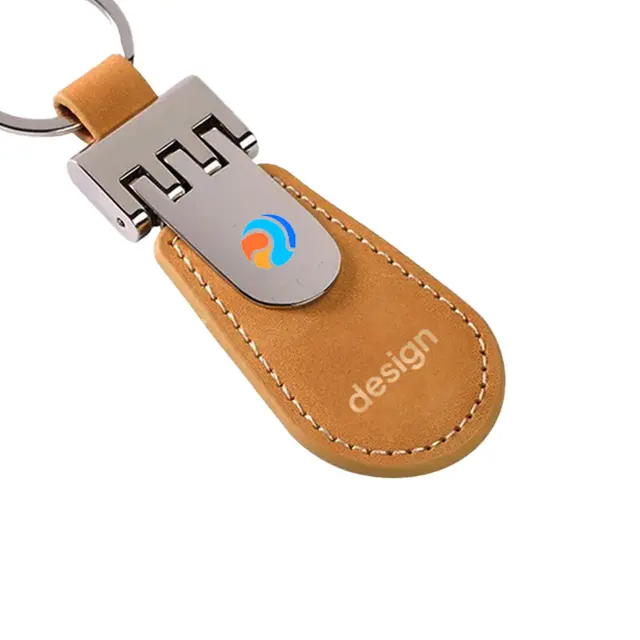 Premium Tag Leather Keychains view 2
