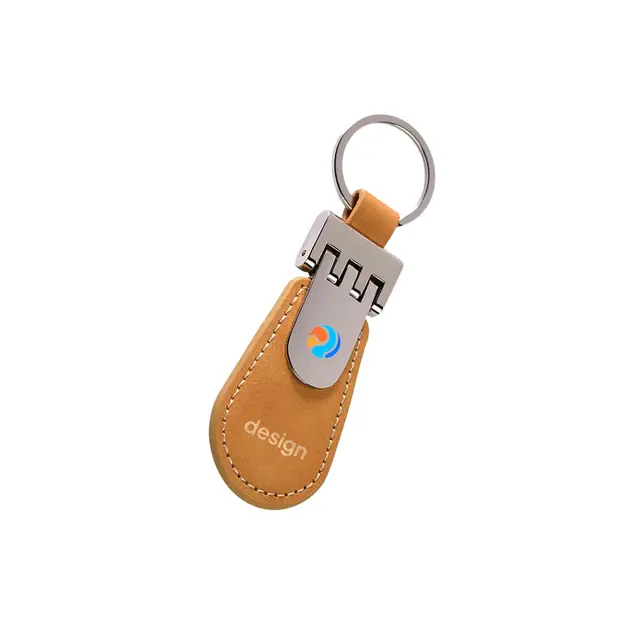 Premium Tag Leather Keychains view 3