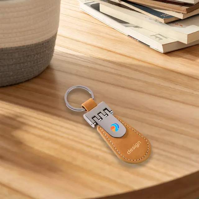Premium Tag Leather Keychains view 5