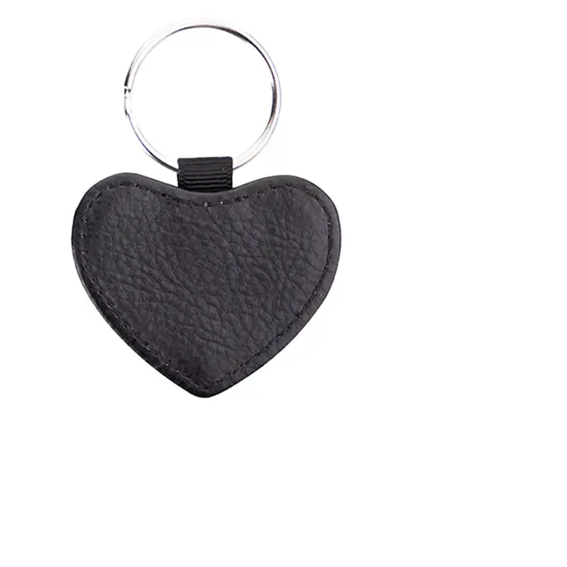 Heart Leather Keychains view 2